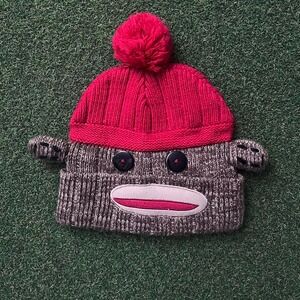 Vintage 00s Paul Frank Sock Monkey Beanie